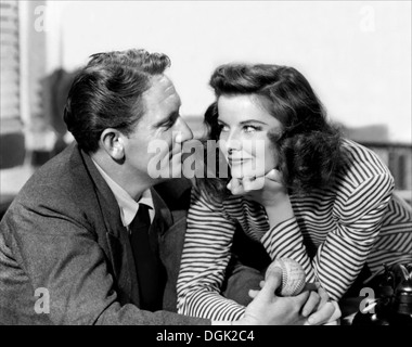 Frau für das Jahr 1942 MGM Film mit Katherine Hepburn und Spencer Tracy Stockfoto