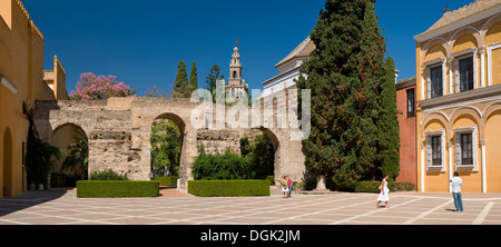 Spanien, Andalusien, Sevilla, Alcazar Palast Stockfoto