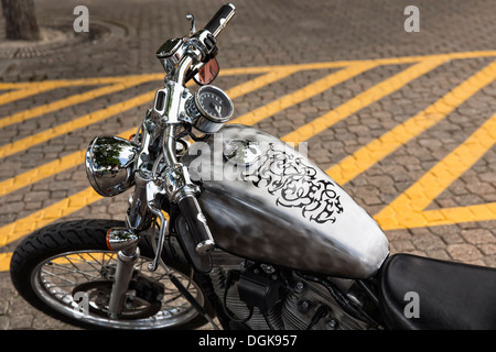 Individuelle Harley Davidson Motorrad. Stockfoto