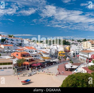 Praia do Carvoeiro; der Algarve; Portugal Stockfoto