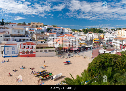 Praia do Carvoeiro; der Algarve; Portugal Stockfoto