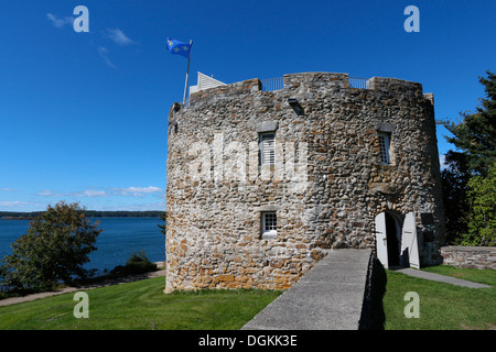 Fort William Henry, Colonial Pemaquid State Historic Site Pemaquid, Maine Stockfoto