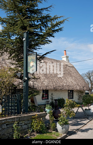 Das Star Inn in Harome in der Nähe von Helmsley. Stockfoto