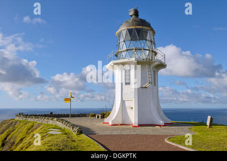 Cape Reinga Leuchtturm, Nordinsel, Neuseeland Stockfoto