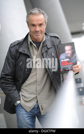 Hannes Jaenicke, auf der 65. Frankfurter Buchmesse in Frankfurt Main, Deutschland, Oktober 2013 Stockfoto