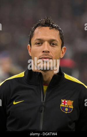 Adriano (Barcelona), 22. Oktober 2013 - Fußball / Fußball: UEFA Champions League-Gruppe H-Match zwischen AC Milan 1-1 FC Barcelona im Stadio Giuseppe Meazza in Mailand, Italien. (Foto von Maurizio Borsari/AFLO) Stockfoto