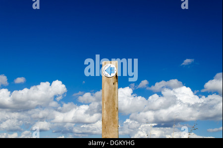 Öffentliche Maultierweg Zeichen Stockfoto