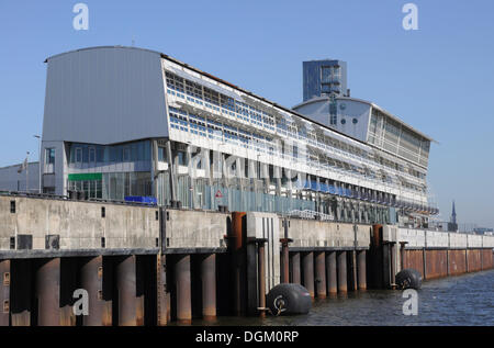 Kreuzfahrt-Terminal, der Hamburger Hafen, Altona, Hamburg Stockfoto