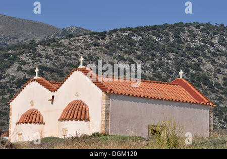 Kapelle, Stalida, Stalis, Kreta, Griechenland, Europa, PublicGround Stockfoto