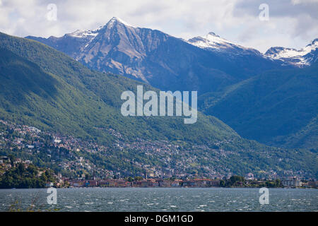 Ascona, Brissago Inseln, Lago Maggiore, Tessin, Schweiz, Europa Stockfoto