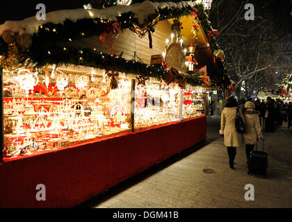 Weihnachtsmarkt, Stuttgart, Baden-Württemberg Stockfoto