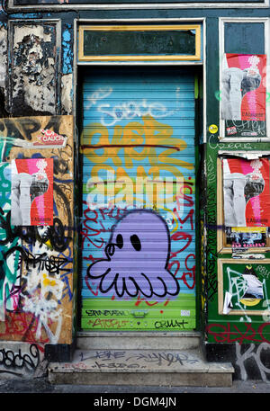 Graffiti, Montmartre, Paris, Frankreich, Europa Stockfoto