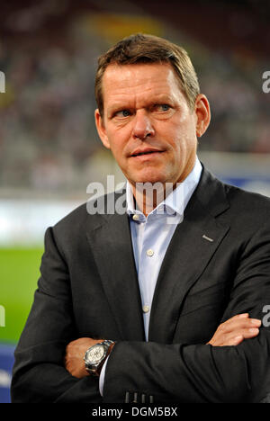 Frank Arnesen, Manager und Sportdirektor des Fußball-Club HSV, Hamburger SV, Hamburg, Portrait, Mercedes-Benz Arena Stockfoto