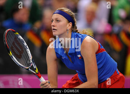 Petra Kvitova, CZE, internationale Tennismatch, Deutschland vs. Tschechien, FedCup, Federations Cup, Weltgruppe 2012 Stockfoto