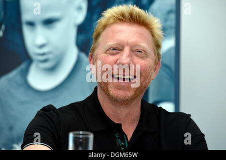 Boris Becker, GER, Pressekonferenz, Tennis, MercedesCup 2012 - Weißenhof, Stuttgart, Baden-Württemberg Stockfoto