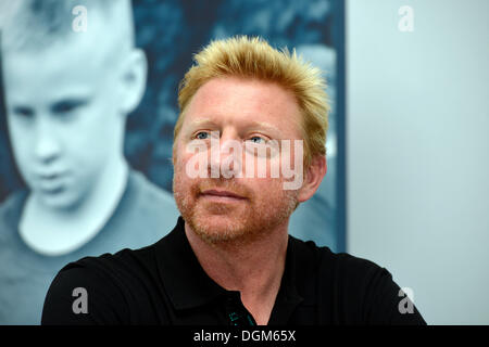 Boris Becker, GER, Pressekonferenz, Tennis, MercedesCup 2012 - Weißenhof, Stuttgart, Baden-Württemberg Stockfoto