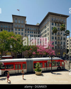 Beverly Wilshire Four Seasons Hotel, bekannt aus dem Film "Pretty Woman" Wilshire Boulevard, Beverly Hills, Los Angeles Stockfoto