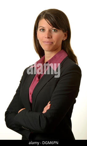 Business-Frau oder Geschäftsfrau, portrait Stockfoto