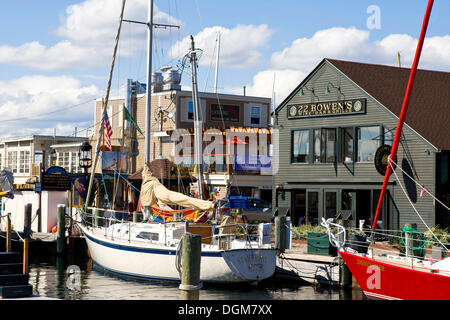 Hafen in Newport, Rhode Island, New England, USA Stockfoto