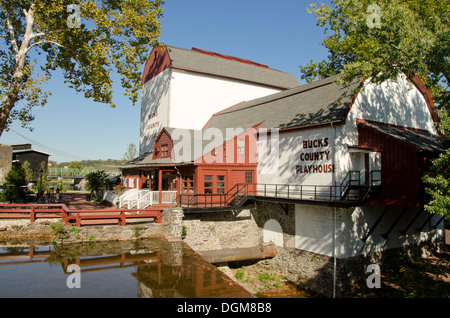 Bucks County Playhouse in New Hope, Pennsylvania. USA Stockfoto