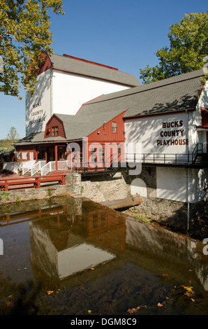 Bucks County Playhouse in New Hope, Pennsylvania. USA Stockfoto