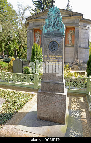 Ehrengrab des Architekten Karl Friedrich Schinkel, Dorotheenstadt Friedhof, Mitte, Berlin, Berlin, Deutschland Stockfoto