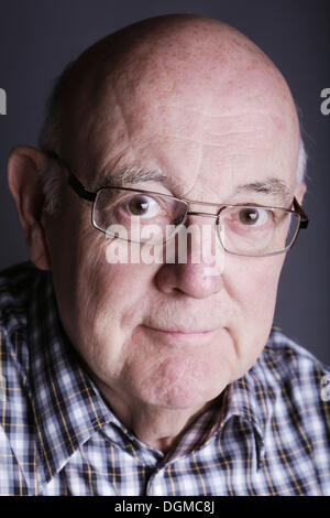 Senioren, älterer Mann, portrait Stockfoto