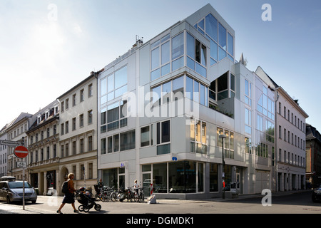 Berlin, Deutschland, eine exklusive neue Wohngebaeudes in Berlin-Mitte Stockfoto