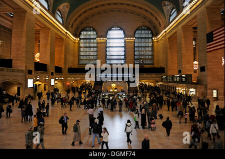 Grand Central Terminal, Midtown Manhattan, New York City, New York, USA, Vereinigte Staaten von Amerika, Nordamerika Stockfoto