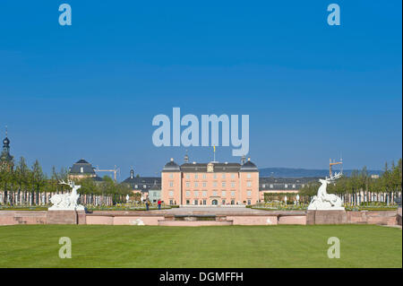 Schwetzinger Schloss in Schwetzingen, Kurpfalz, Baden-Württemberg Stockfoto