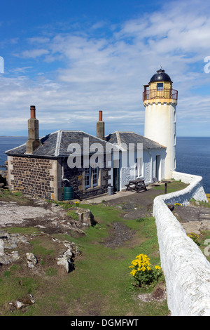 Die Low-Light auf der Isle of May im Firth of Forth, von Fife, an der Ostküste Schottlands. Stockfoto