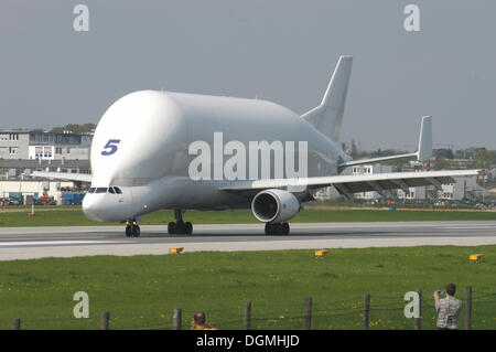 Airbus Beluga Flugzeug, Hamburg Stockfoto