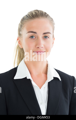 Porträt von gut gekleidete junge Geschäftsfrau Stockfoto