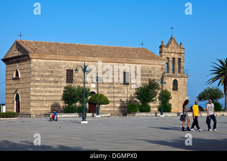 St. Nikolaus von der Mole Kirche, Solomosplatz, Zakynthos-Stadt, Zakynthos (Zante), Griechenland Stockfoto