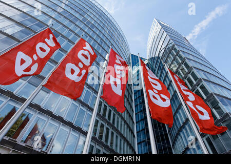 Verwaltungsgebäude, EON Ruhrgas AG, Essen, Ruhrgebiet, Nordrhein-Westfalen Stockfoto