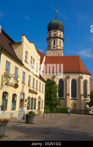 Schongau, Pfaffenwinkel Region, romantische Straße, Romantische Strasse, Bayern, Deutschland, Europa. Stockfoto