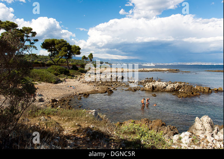 Europa, Frankreich, Alpes-Maritimes, 06, Antibes, Le Cap. Stockfoto