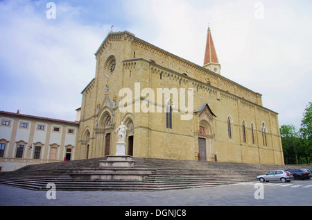 Arezzo Kathedrale - Arezzo Kathedrale 01 Stockfoto