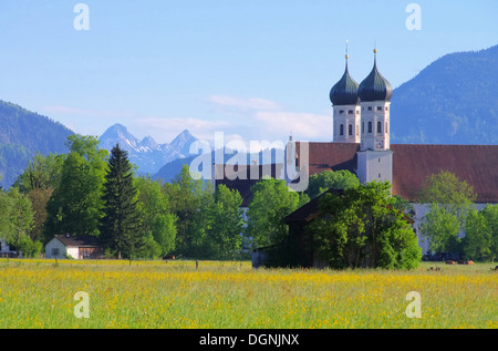 Benediktbeuern Kloster - Benediktbeuern Abtei 05 Stockfoto