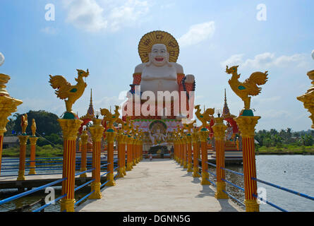 Tempel in Bo Phut, Ko Samui Insel, Thailand, Asien Stockfoto