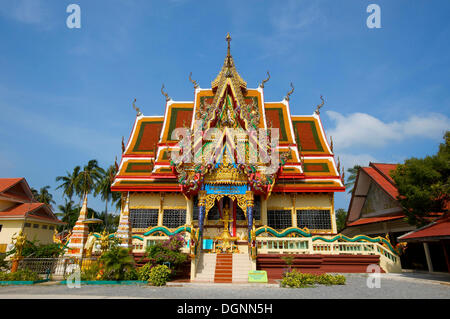 Tempel in Bo Phut, Ko Samui Insel, Thailand, Asien Stockfoto