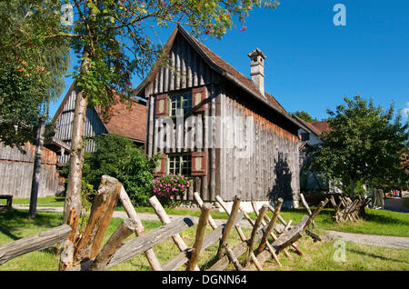 Schwäbischen Bauernhofmuseum Illerbeuren, Oberschwaben, Allgäu, Bayern Stockfoto