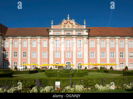 Neues Schloss Burg in Meersburg, Bodensee, Baden-Württemberg Stockfoto