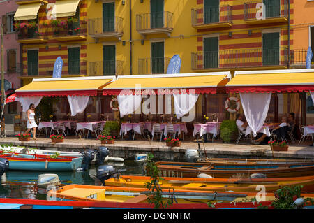 Castelletto di Brenzone am Gardasee, Veneto, Italien, Europa Stockfoto