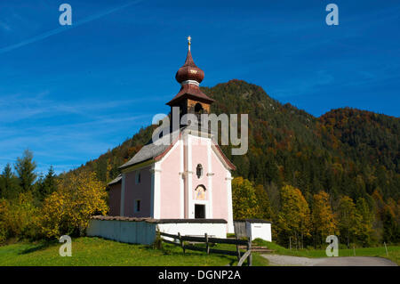 Antoni-Kapelle in Au bei Lofer, Pinzgau Region im Salzburger Land, Österreich, Europa Stockfoto