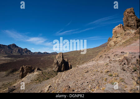 Parque Nacional del Teide, Teneriffa, Kanarische Inseln, Spanien, Europa Stockfoto