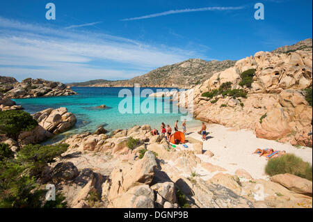 Cala Coticcio, Isola Caprera, La Maddalena-Archipel, Sardinien, Italien, Europa Stockfoto