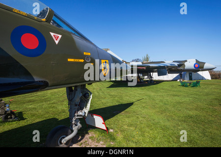 England, East Anglia, Norwich, Norfolk Norwich Luftfahrt-Museum, anzeigen historischer Flugzeuge Stockfoto
