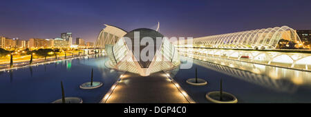 La Ciudad de las Artes y las Ciencias, Valencia, Comunidad Valencia, Spanien, Europa Stockfoto