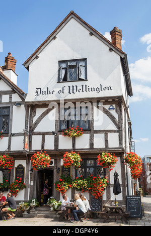 England, Hampshire, Southampton, Herzog von Wellington Pub Stockfoto